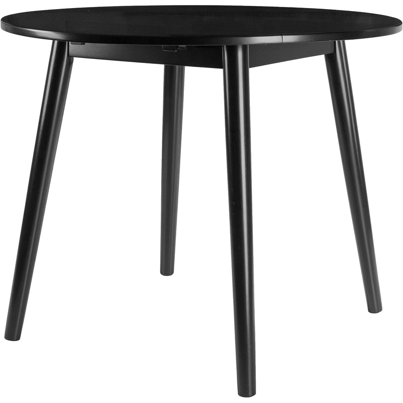 Winsome Moreno Dining Table, Black 35.4335.4328.94