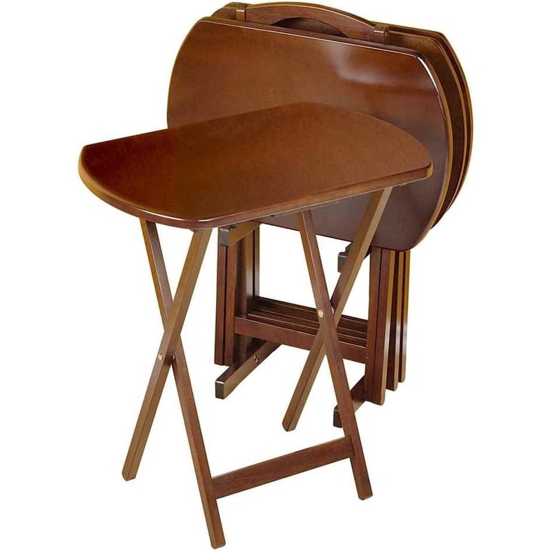 Winsome Wood TV Tray Set