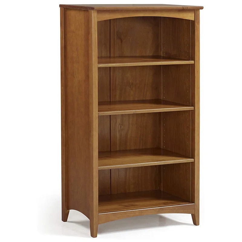 Winston Porter Mccrory 48 W Solid Wood Standard Bookcase