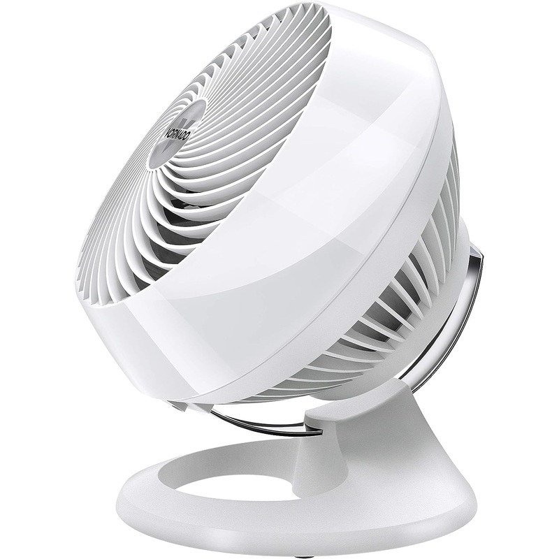 Vornado 660 Large Whole Room Air Circulator Fan with 4 Speeds and 90-Degree Tilt, 660-Large, White