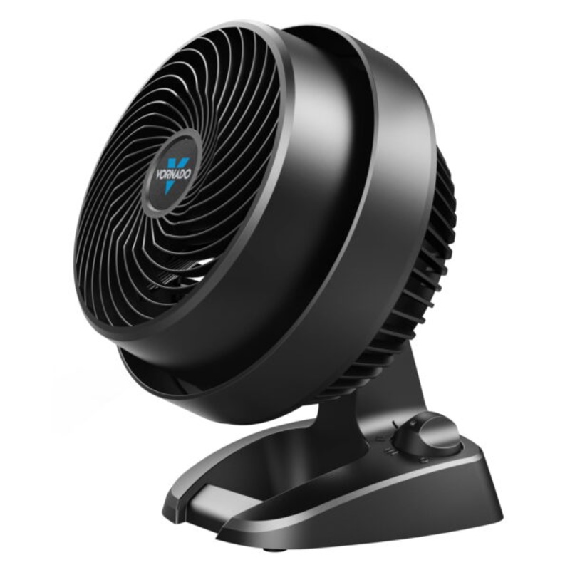 Vornado 7 530 Compact Whole Room Air Circulator Fan, Black