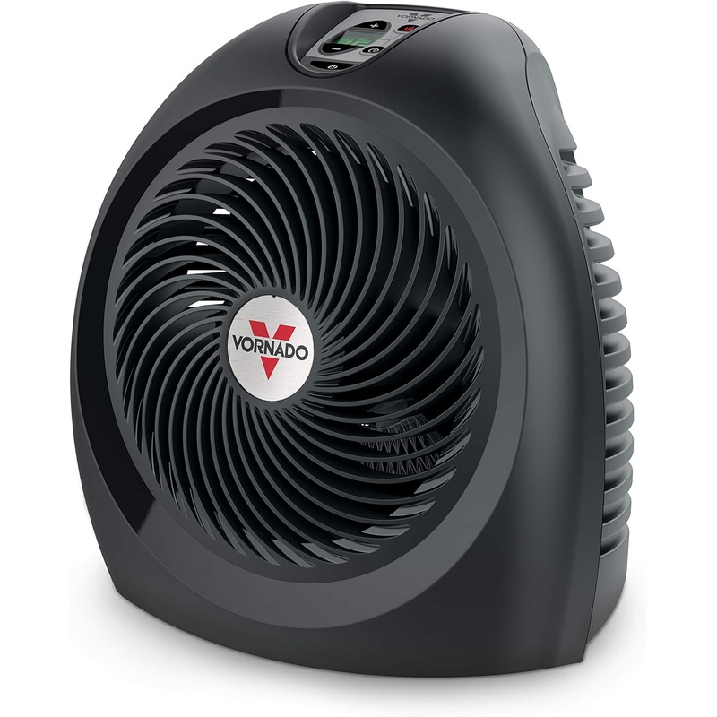 Vornado AVH2 Advanced Whole Room Heater with Automatic Climate Control, Timer, Fan Only Option, Black, Compact