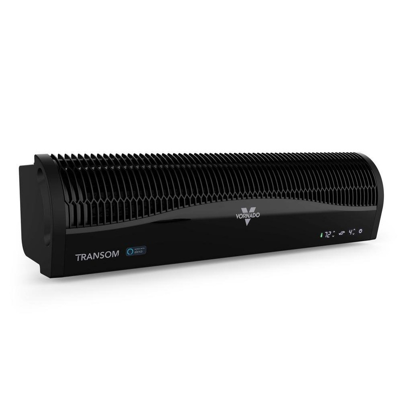 Vornado FA1-0137-06 Transom AE 26 in. 4-Speeds Window Fan with Alexa Reversible Exhaust Mode Weather Resistant Case Whole Room