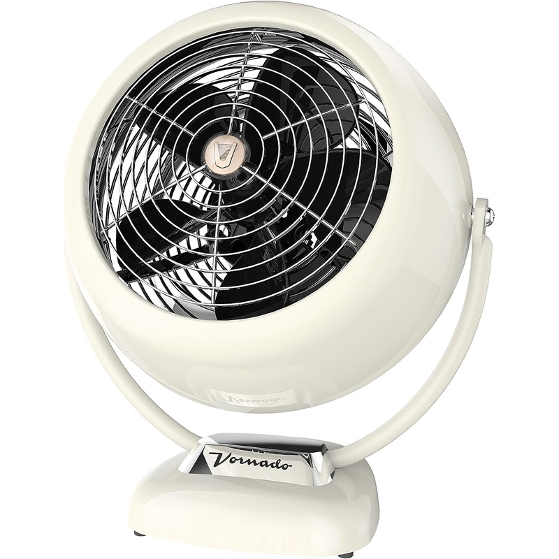 Vornado VFAN Sr. Vintage Air Circulator Fan, Vintage White