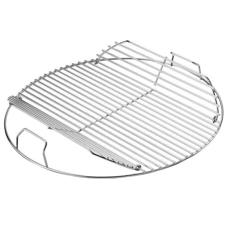 Weber 7436 Hinged Replacement Cooking Grate for 22-1/2 in. One-Touch, Performer, Bar-B-Kettle & Master-Touch Charcoal Grill