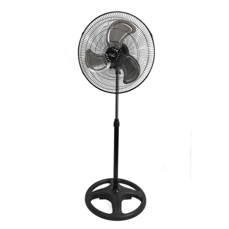 VIEAIR 18 in. Adjustable Height Oscillating Pedestal Industrial Heavy Duty Fan