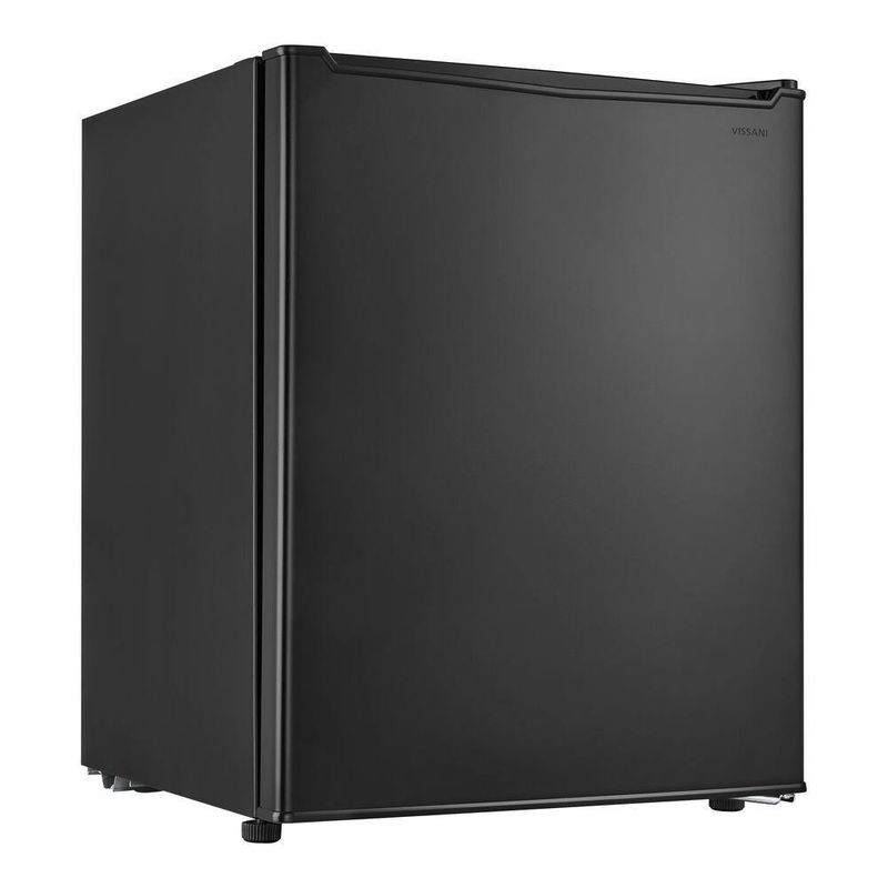 Vissani HVAR26GBE 2.6 Cu. Ft. Mini Refrigerator in Black, ENERGY STAR