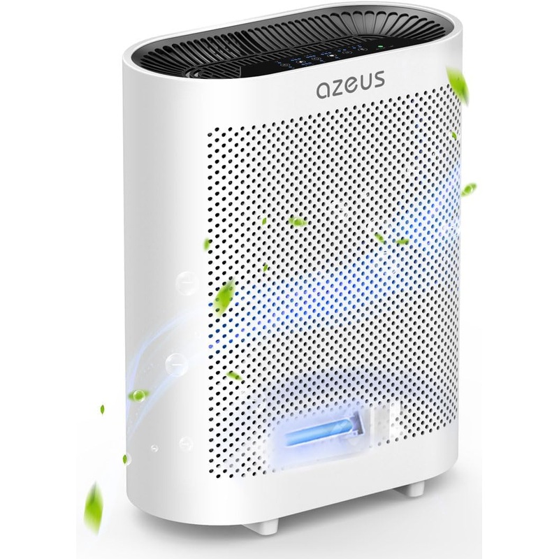 True HEPA Air Purifier for Home, Up to 2160 sq ft Large Room, UV light | Ionic Generator | Office or Commercial Filter 99.97% Pollen Smoke Dust Pet Dander Auto Mode Sensor