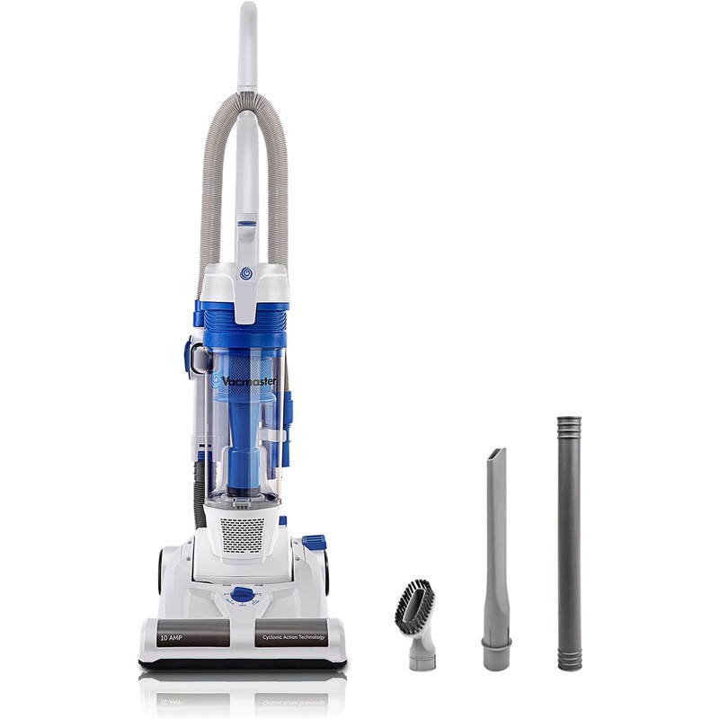 Vacmaster Upright Vacuum Cleaner Power Suction Bagless Vacuum Cleaner Portable Floor Cleaner with 20ft Cord & 13 Cleaning Path for Carpet, Hard Floor and Pet Hair