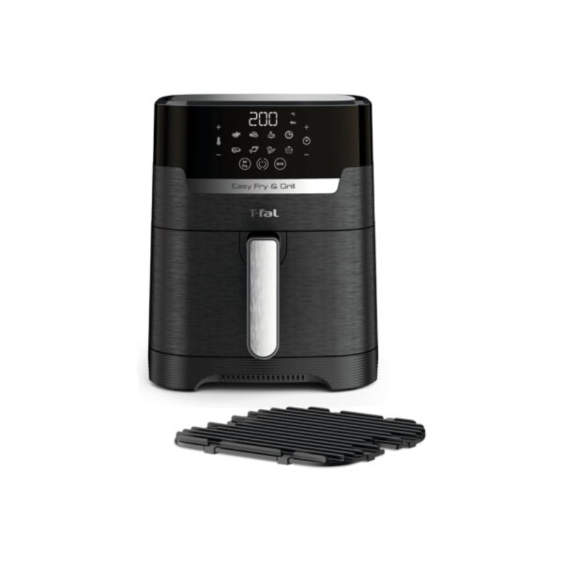 T-fal Easy Fry & Grill XL 2-in-1 Air Fryer Combo, 4.4 quart
