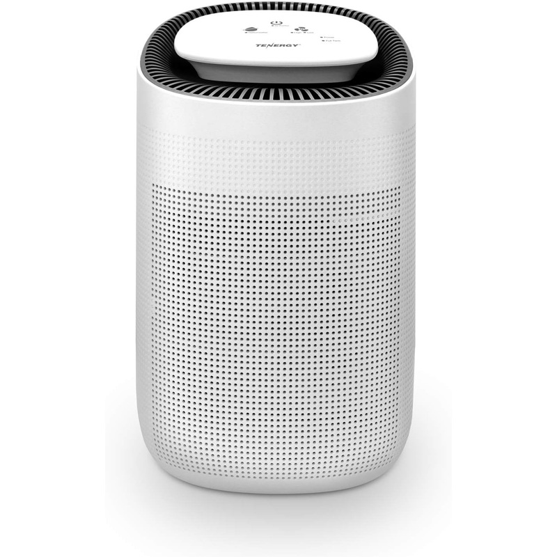 Tenergy Sorbi 1000ml Air Dehumidifier w/Air Purifying Function, True HEPA Filter, Auto Shutoff, Touch Control Adjustable Air Speed, Ultra-Quiet, Ideal for Closets and Bathrooms