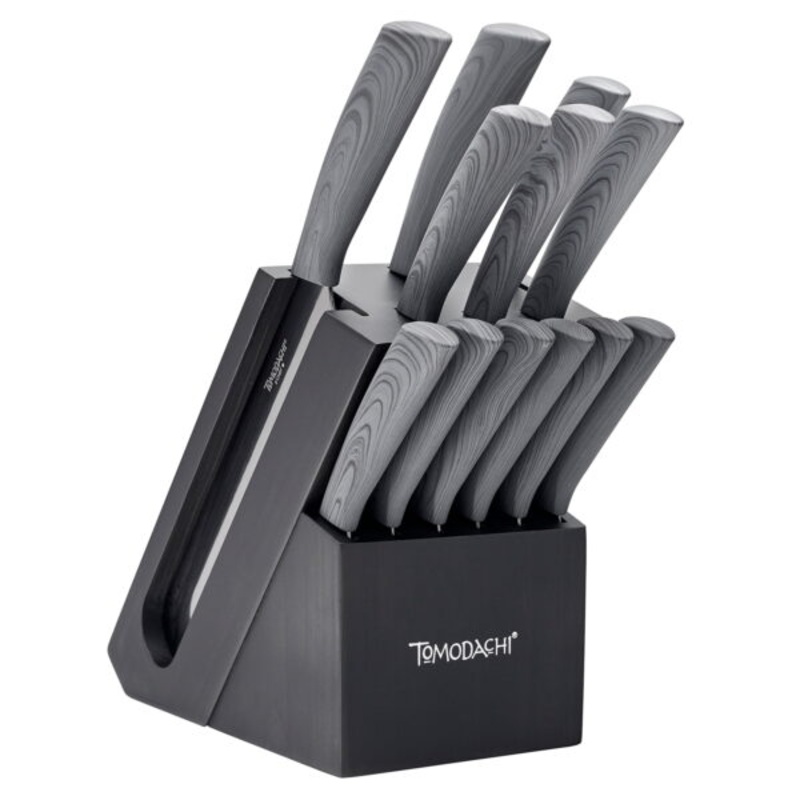 Tomodachi Raintree Ash  13 Piece Knife Block Set