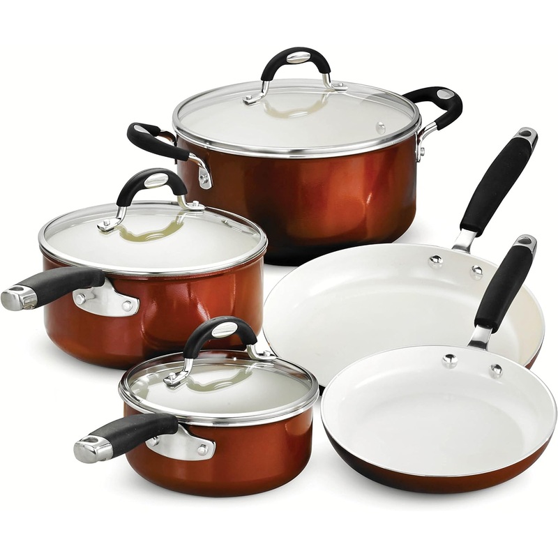Tramontina Cookware Set Ceramic 8-Piece, 80110/219DS