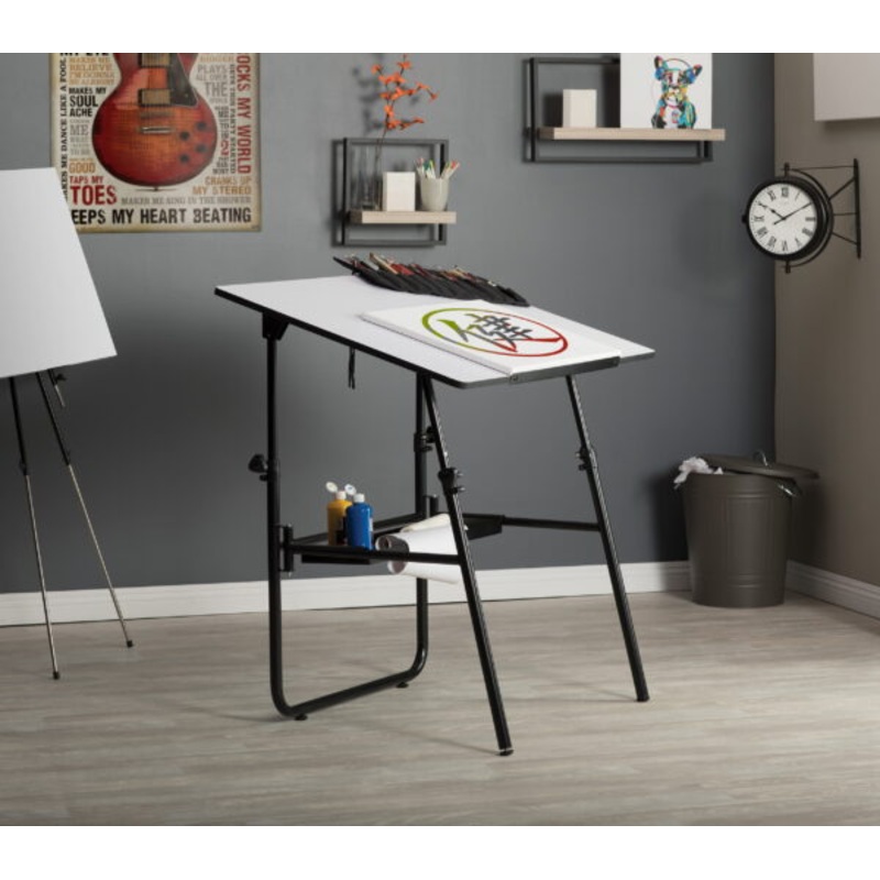Studio Designs Ultima Drafting Table with Adjustable Fold-A-Way Base and 42x 30 Top
