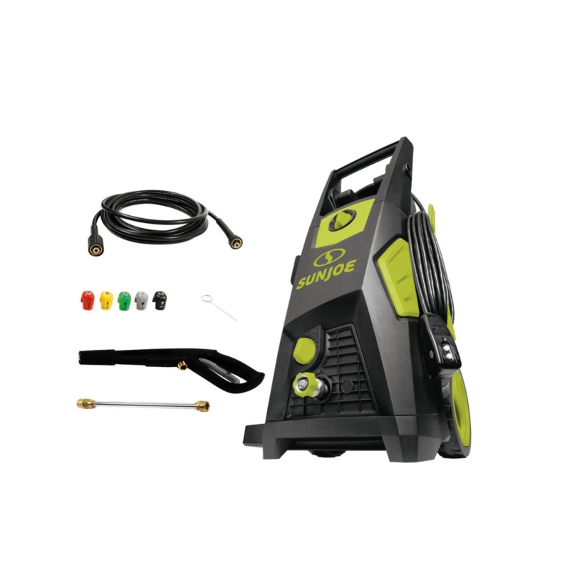 Sun Joe SPX3500 2300 Max PSI 1.48 GPM Brushless Induction Electric Pressure Washer with Brass Hose Connector