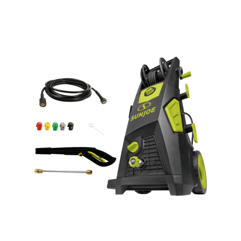 Sun Joe SPX3501 2300 Max PSI 1.48 GPM Brushless Induction Electric Pressure Washer with Hose Reel