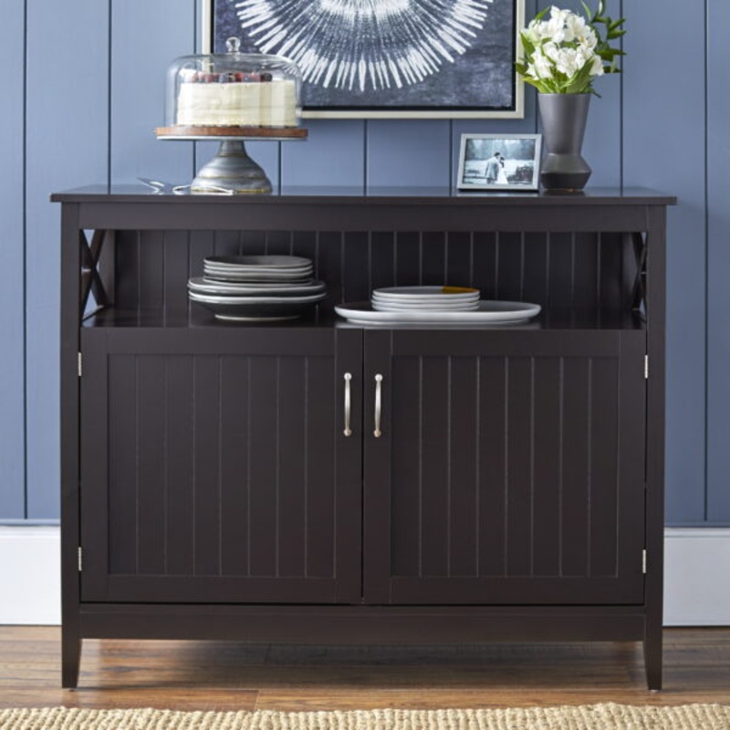 Target Marketing Systems Southport Storage Buffet, Brown
