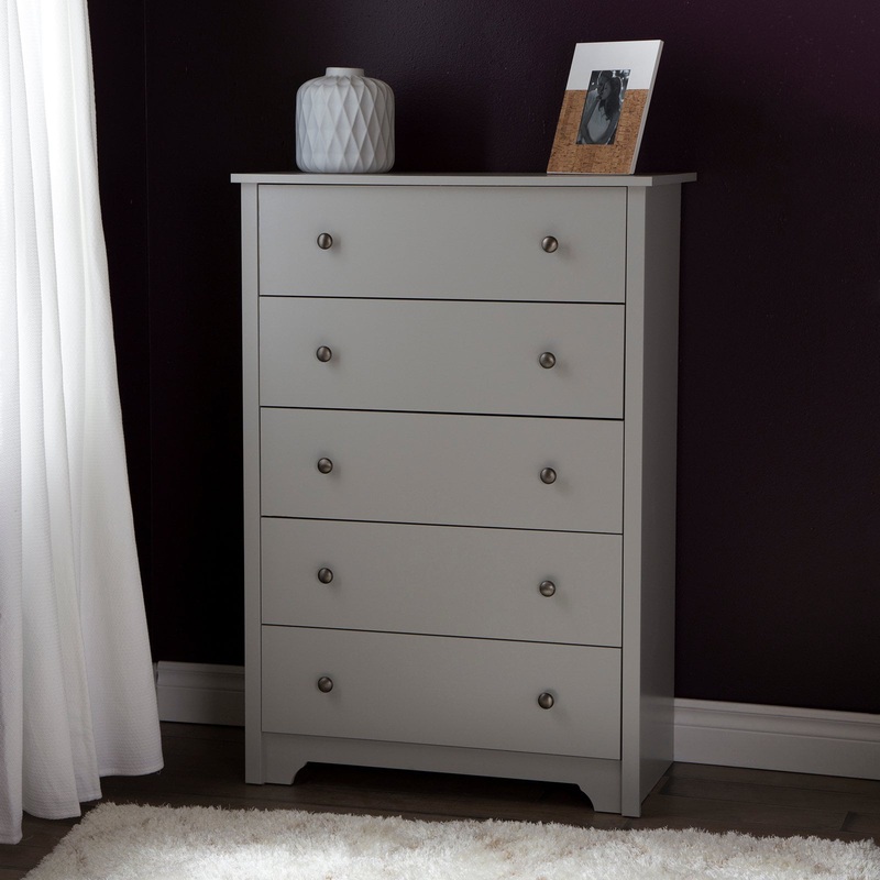 South Shore Vito 5-Drawer Chest, Multiple Finishes