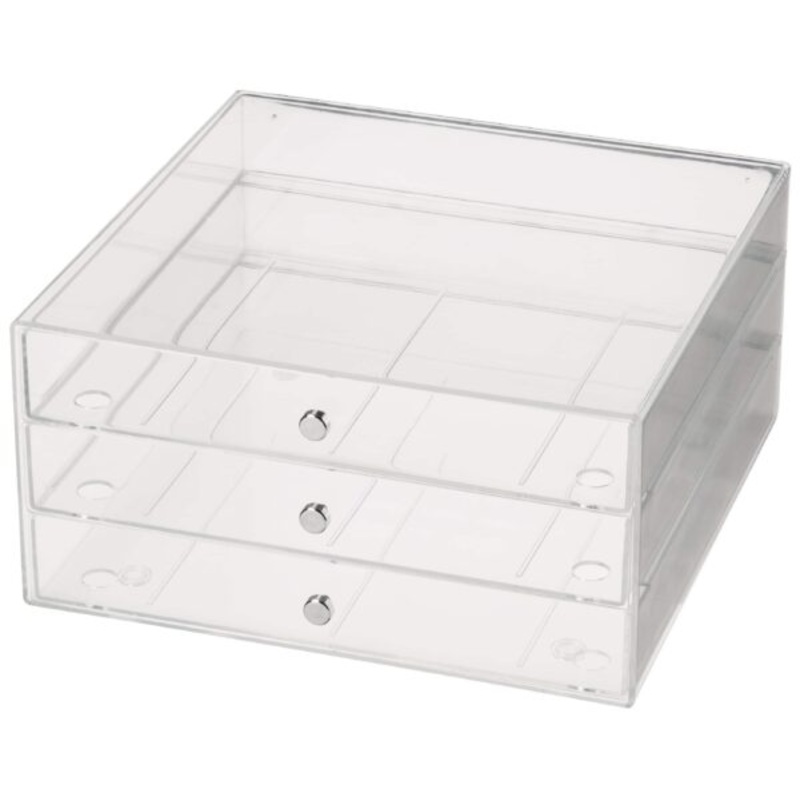 Simply Tidy Clear 3-Drawer Organizer
