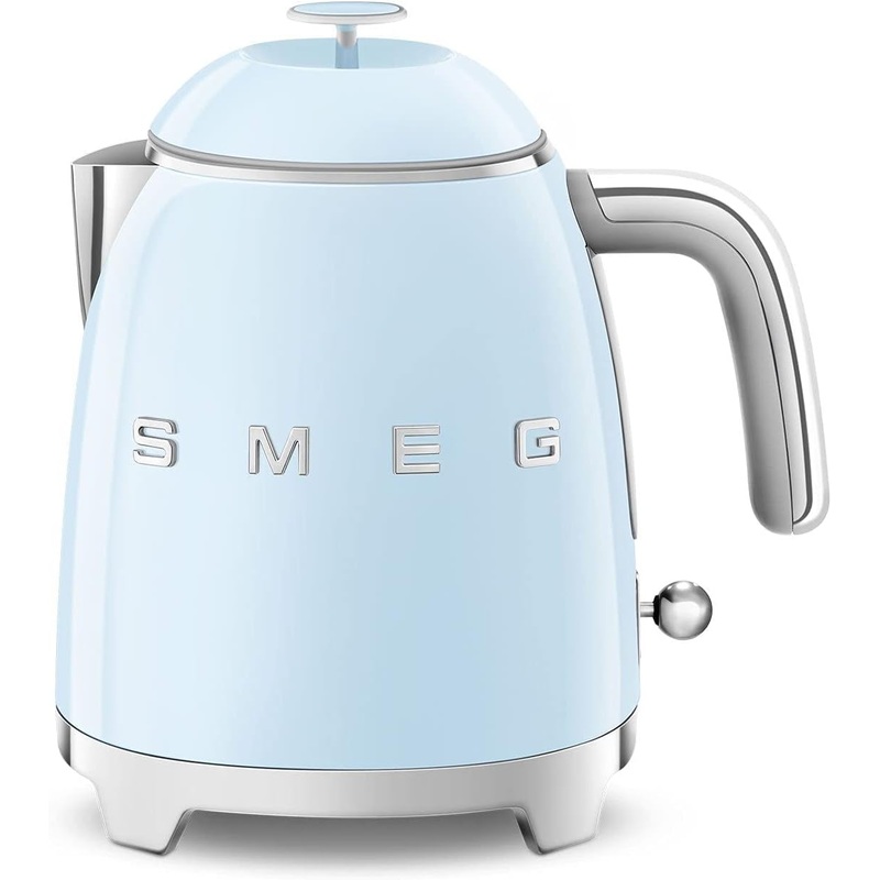 Smeg Pastel Blue 50s Retro Style Electric Mini Kettle
