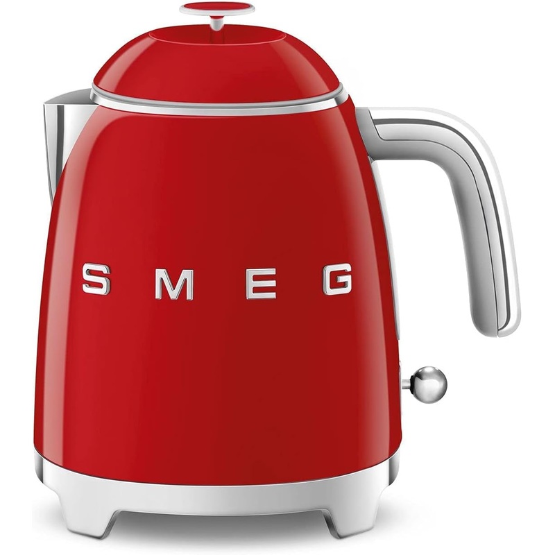 Smeg Red 50s Retro Style Electric Mini Kettle