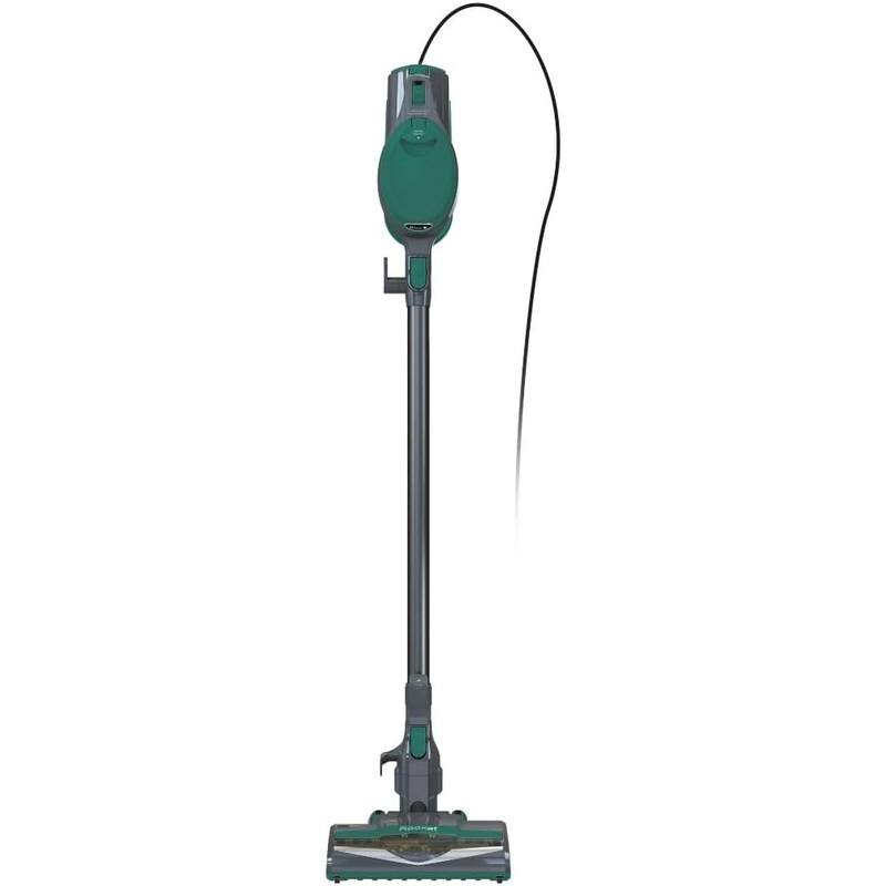 Shark Corded Stick Vacuum, Ultra-Lightweight, Swivel Steering, Powerful Deep-Cleaning, Floor-to-Ceiling Versatility, Converts to a Handheld Vacuum, Carpets & Hardfloor, Green, CS110EM
