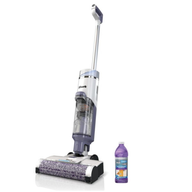 Shark HydroVac Cordless Pro 3in1 Vacuum, Mop & Self-Cleaning System, with Antimicrobial Brushroll* & Multi-Surface Cleaning Solution, for Hardwood, Tile, Marble, Laminate & Area Rugs, WD200