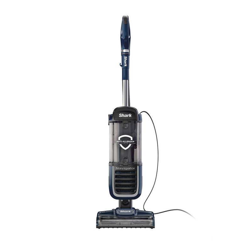 Shark NV151 Navigator Swivel Pro Complete Seal Lightweight Bagless Corded HEPA Filter Upright Vacuum for Pet Hair in Navy  NV151
