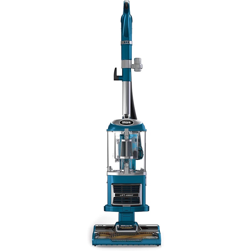 Shark ZU503AMZ Navigator Lift-Away Upright Vacuum with Self-Cleaning Brushroll, HEPA Filter, Swivel Steering, Upholstery Tool & Pet Crevice Tool, Perfect for Pets & Multi-Surface Cleaning, Teal