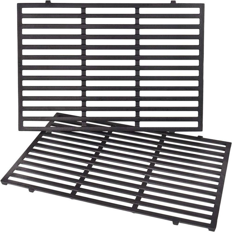 SHINESTAR 7524 Grill Grates Replacement for Weber Genesis E-310 E-330, Genesis 300 Series Cast Iron (2-Pack)