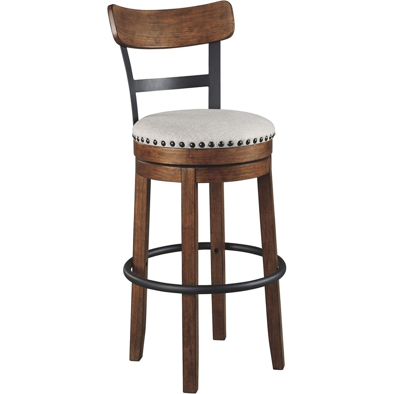 Signature Design by Ashley Valebeck 30 Farmhouse Pub Height Barstool, Brown