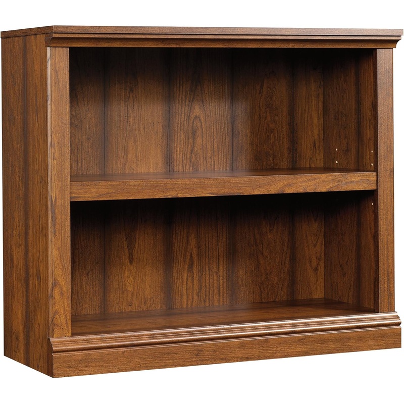 Sauder 2-Shelf Bookcase, Washington Cherry