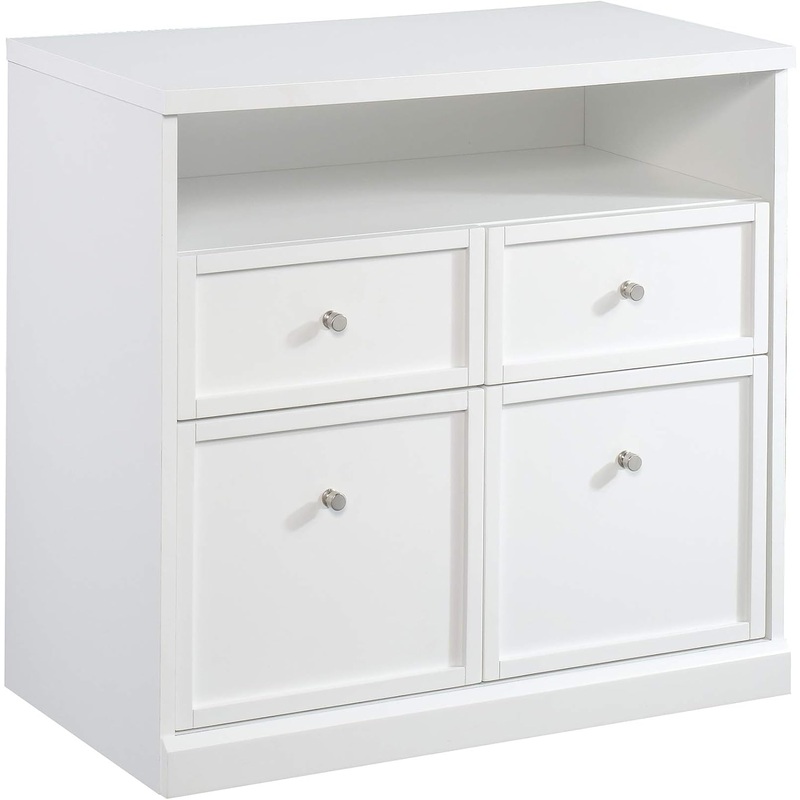 Sauder Craft Pro Series Storage Pantry cabinets, L: 32.13 X W: 17.56 X H: 30.12, White finish