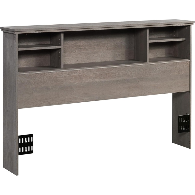 Sauder River Ranch Full/Queen Bookcase Headboard, in a Mystic Oak Finish