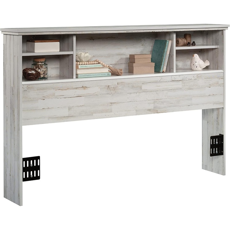 Sauder River Ranch Full-Queen Headboard, White Plank Finish