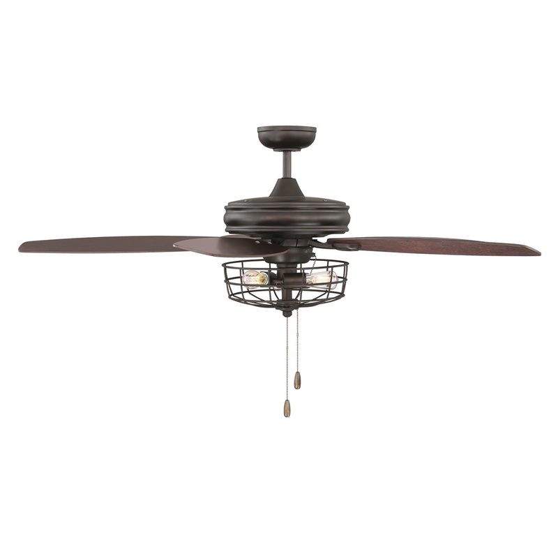 Savoy House Meridian 52 Ceiling Fan w/Light  Oil Rubbed Bronze  M2006ORB