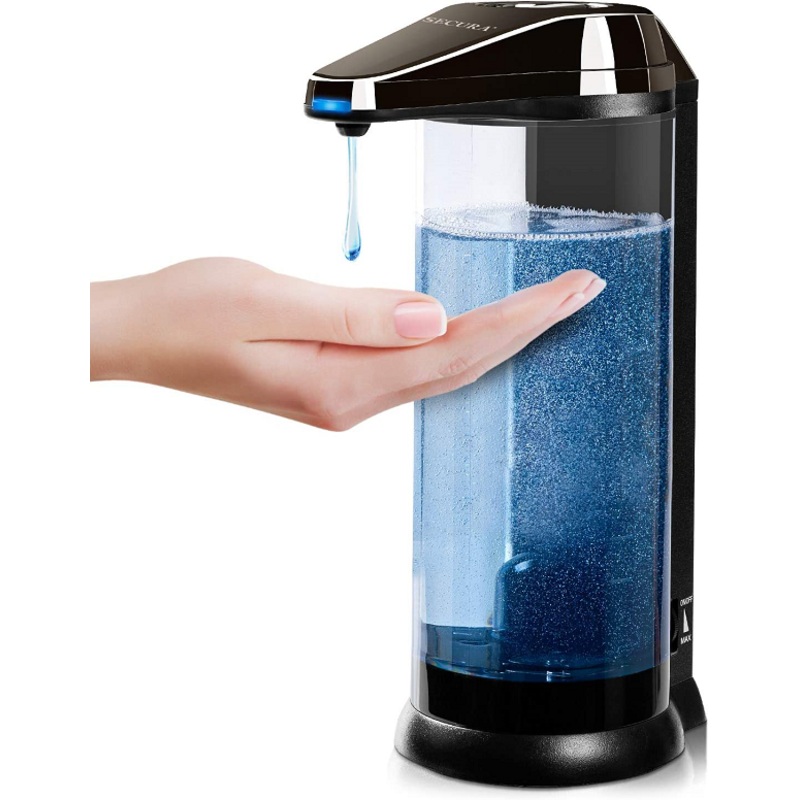 Secura Premium Touchless Battery Operated Electric Automatic Soap Dispenser.