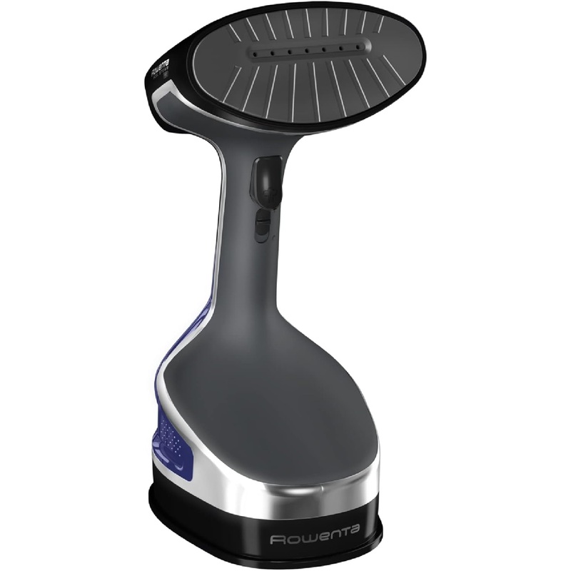 Rowenta, Steamer for Clothes, X-Cel Handheld Steamer, 25-Second Fast Heat-Up, Powerful Dewrinkling Steam, 9.84 Extra-Long Cord, 1875 Watts, Black Clothes Steamer, Travel Must Have, DR8220