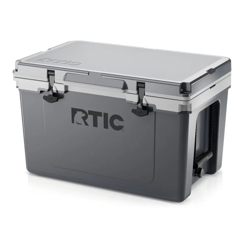 RTIC 52 QT Ultra-Light Cooler, Hard-Sided Ice Chest, Gray