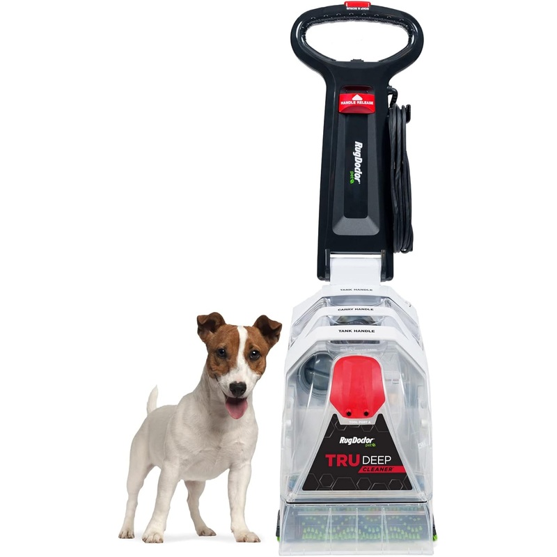 Rug Doctor Pet TruDeep Carpet Cleaner, Pet Upholstery Tool, Best-In-Class Suction Power, Dual Brush Cross-Action Technology for One-Pass Cleaning