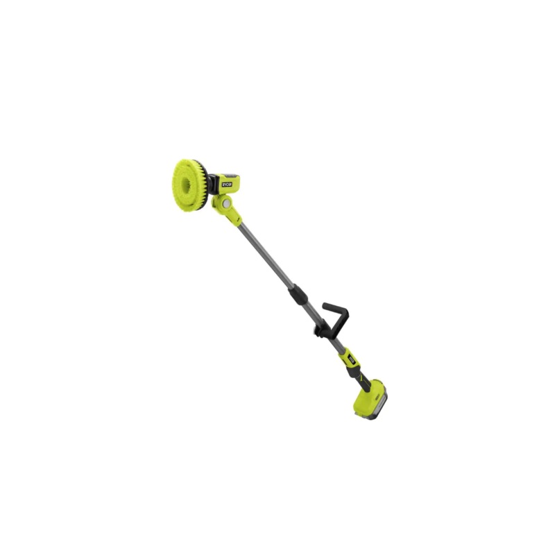 RYOBI P4500 ONE+ 18V Cordless Telescoping Power Scrubber (Tool Only)