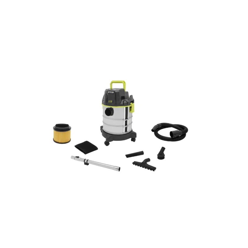 RYOBI PWV201B ONE+ 18V Cordless 4.75 Gallon Wet/Dry Vacuum (Tool Only)