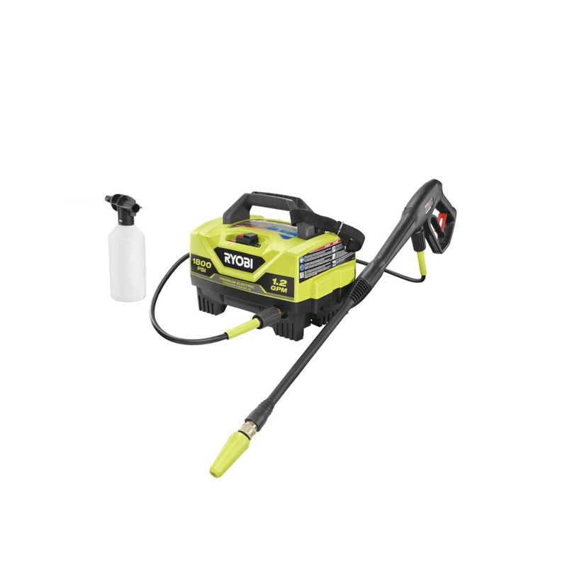 RYOBI RY141802VNM 1800 PSI 1.2 GPM Cold Water Electric Pressure Washer