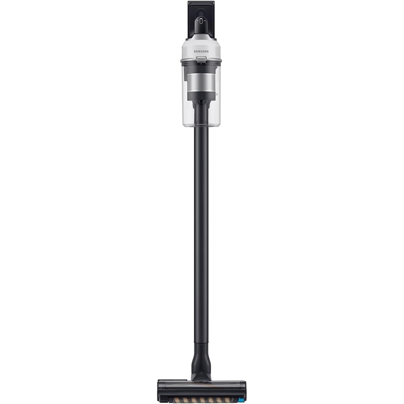 SAMSUNG Jet 85 Cordless Stick Vacuum, Lightweight w/Jet Dual Brush, Anti-Tangle Pet Tool, Removable Battery, Powerful Cleaning for Hardwood Floors, Carpets, Area Rugs, VS20C8522TW, Misty White