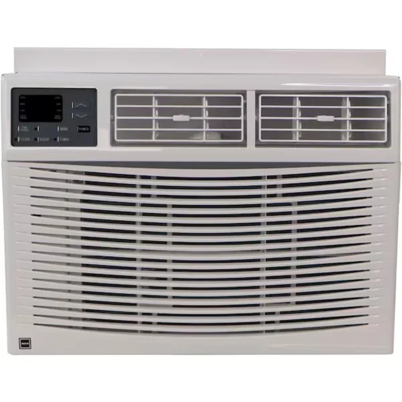 RCA RACE1024-6COM 10,000 BTU 115V Window Air Conditioner Cools 400 Sq. Ft. with Electronic Controls in White