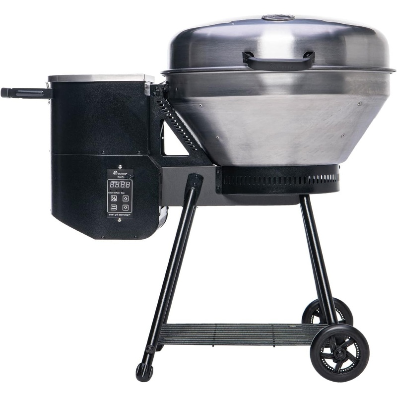 recteq Pellet Grill RT-B380 Bullseye, BBQ, Outdoor, and Electric Pellet Smoker Grill, Electric Smokers, Uses 100% Wood Pellets for Ribs, Brisket, Chicken, Sear, Smoke