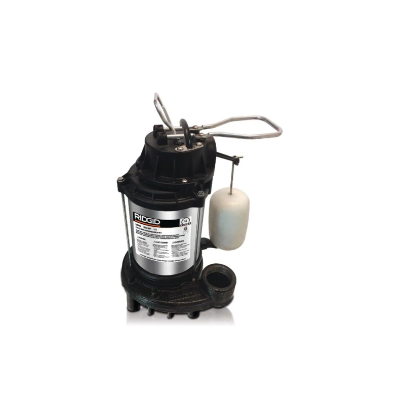 RIDGID 500RSDS 1/2 HP Stainless Steel Dual Suction Sump Pump