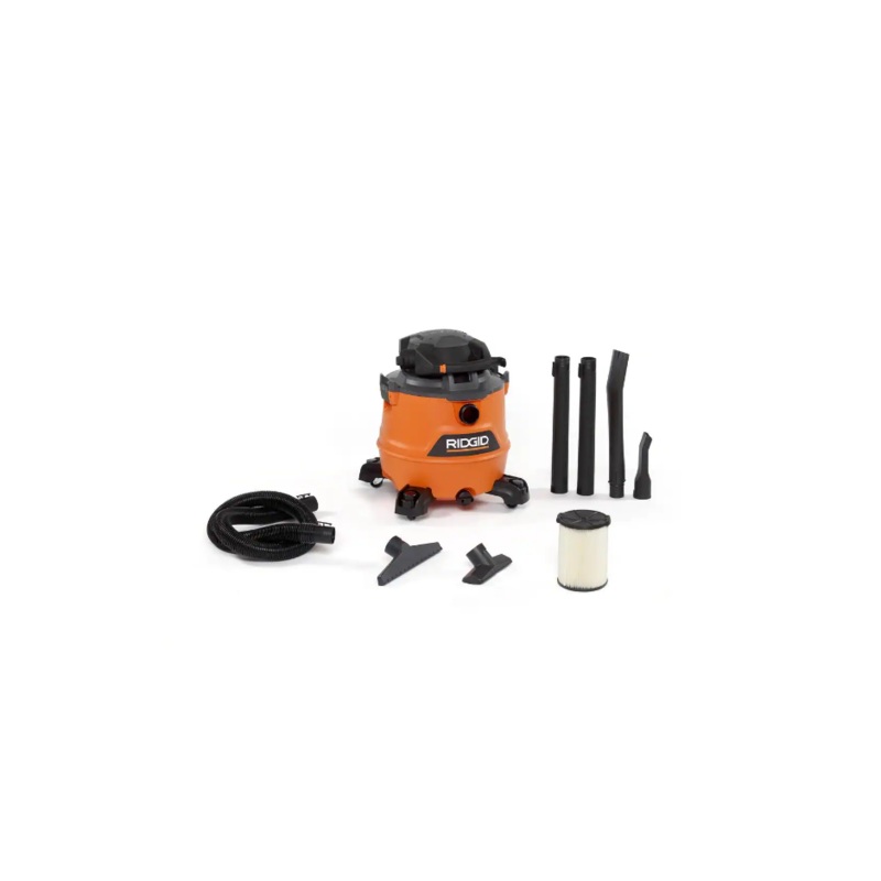 RIDGID HD1600 16 Gal. 6.5-Peak HP NXT Wet/Dry Shop Vacuum with Detachable Blower, Filter, Hose and Accessories