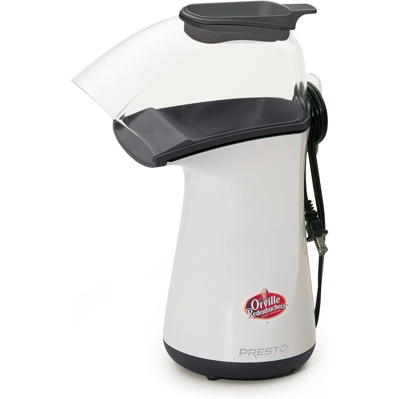 Presto 04821 Orville Redenbachers Hot Air Popper, 1 Liters, White