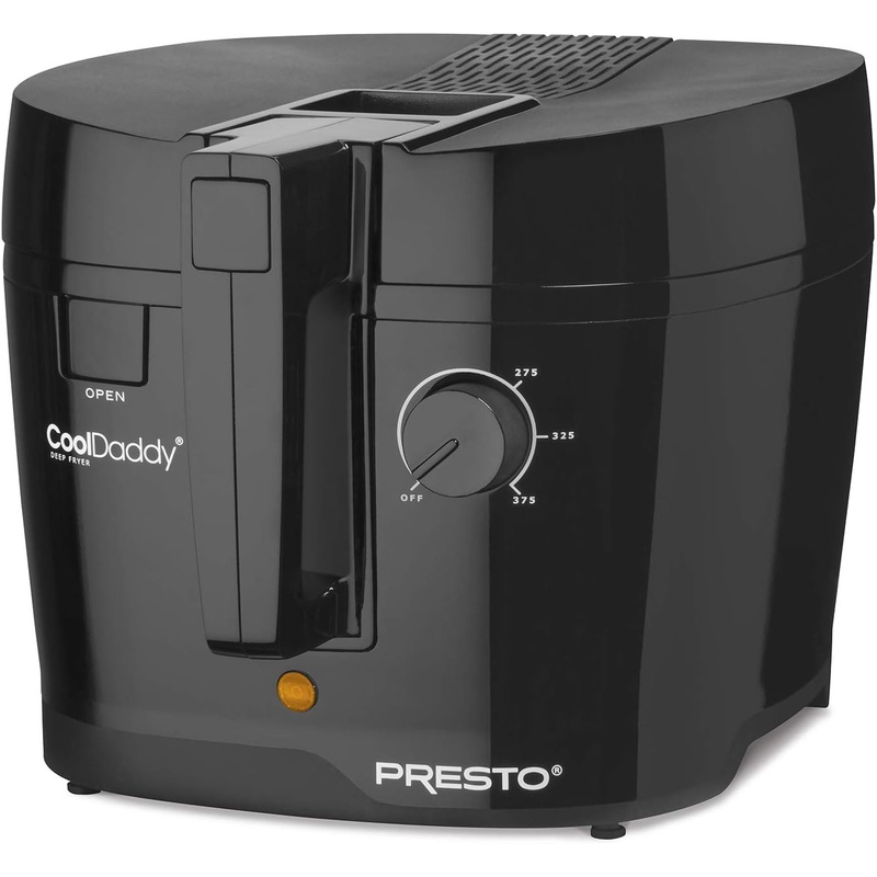 Presto 05442 CoolDaddy Cool-touch Deep Fryer  Black